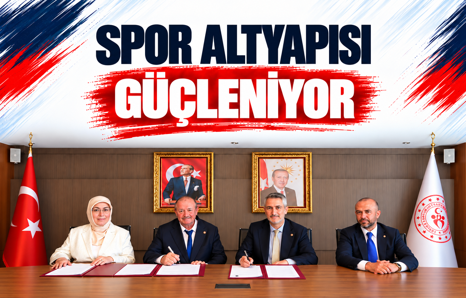 SPOR ALTYAPISI GÜÇLENİYOR