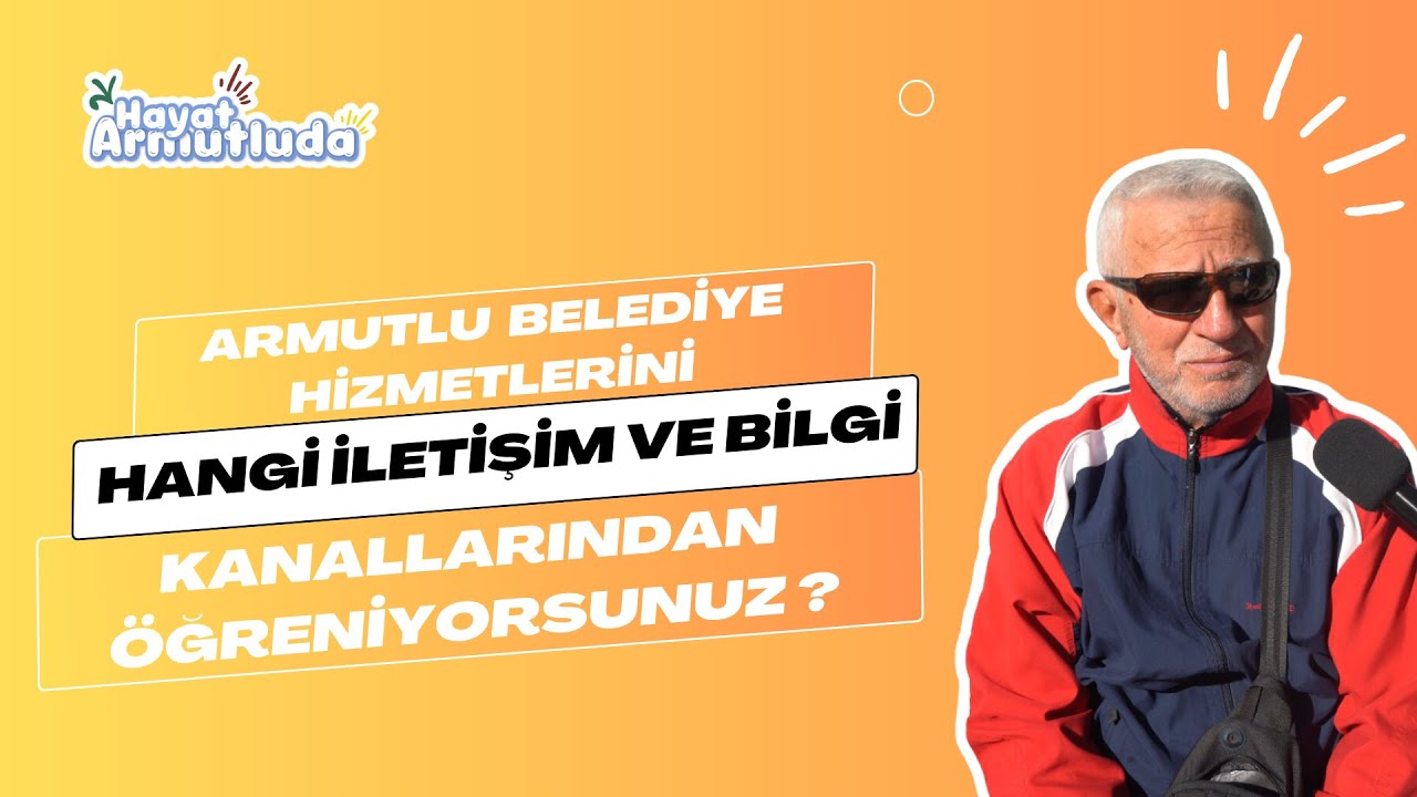 Armutlu Halkı Belediye Hizmetlerini Doğrudan Temas ve Beyaz Masa Üzerinden Takip Ediyor