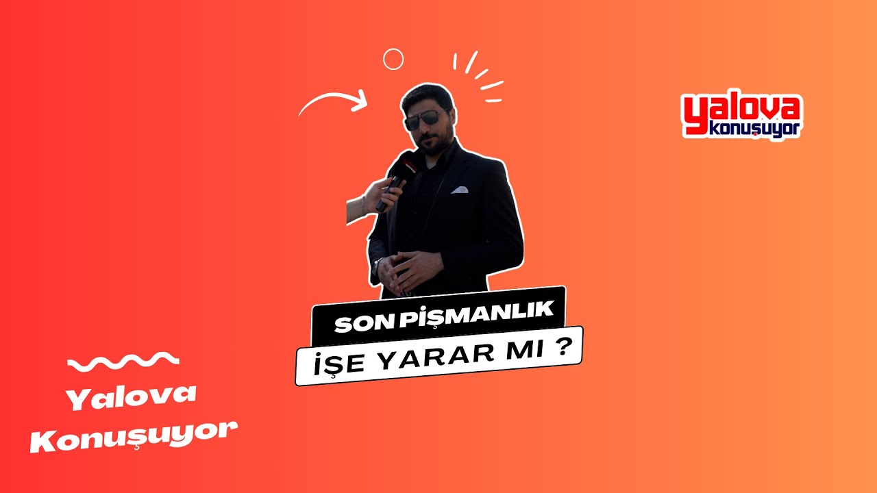 Yalova'da Vatandaşlar Net: