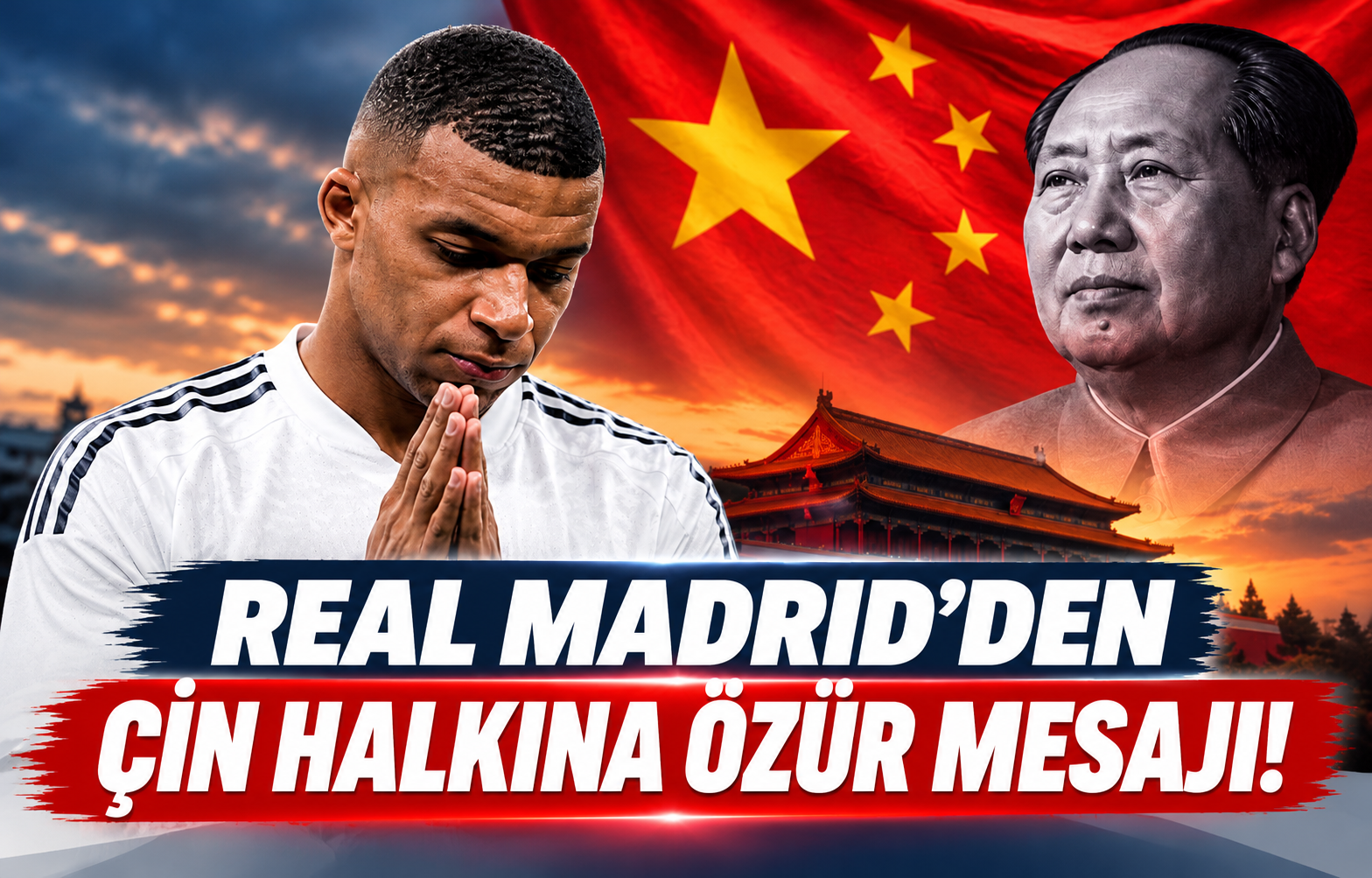 REAL MADRID'DEN ÇİN HALKINA ÖZÜR MESAJI!
