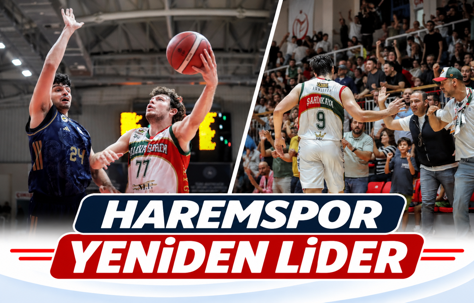 HAREMSPOR YENİDEN LİDER