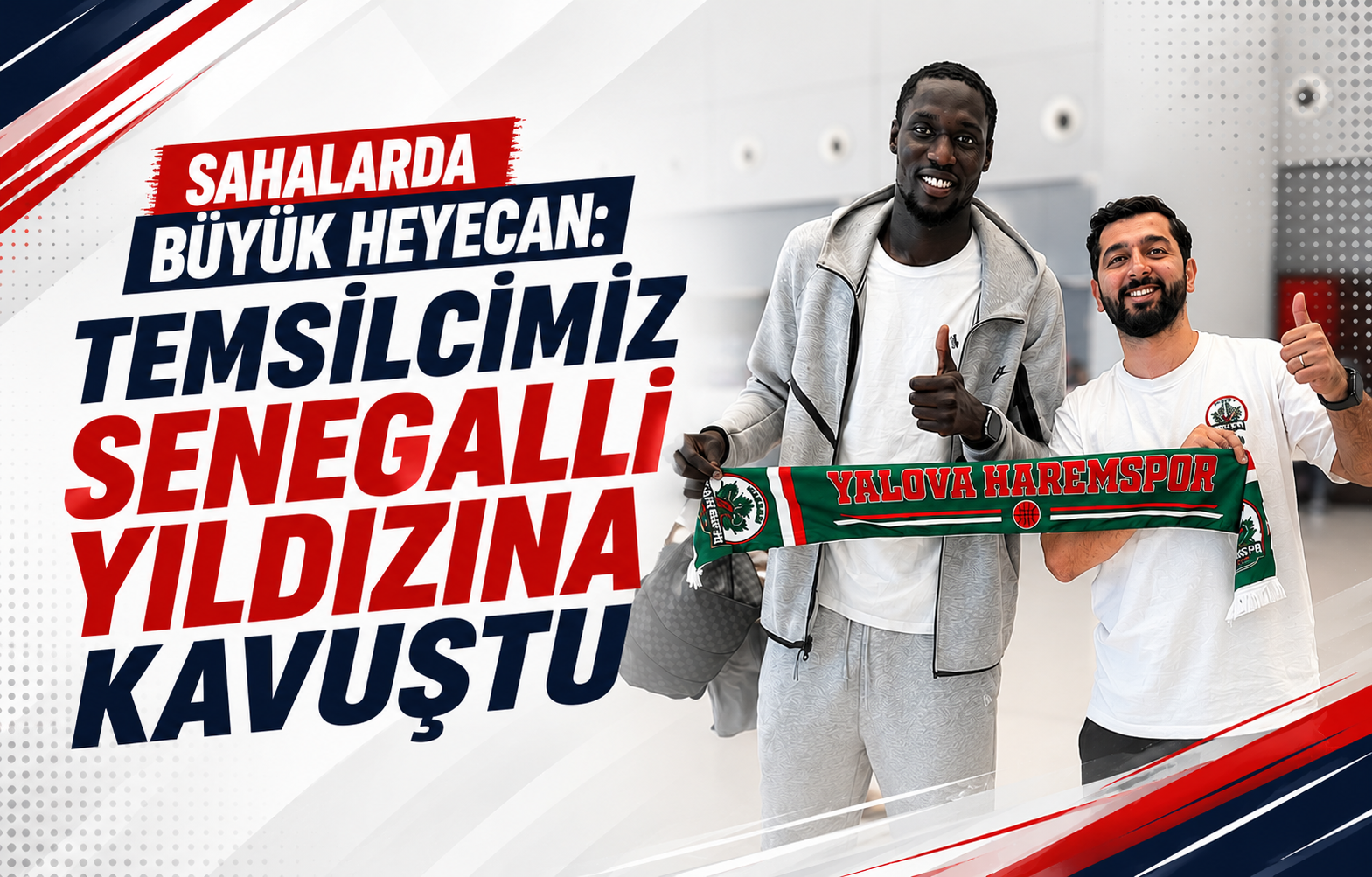 Sahalarda Büyük Heyecan: Temsilcimiz Senegalli Yıldızına Kavuştu