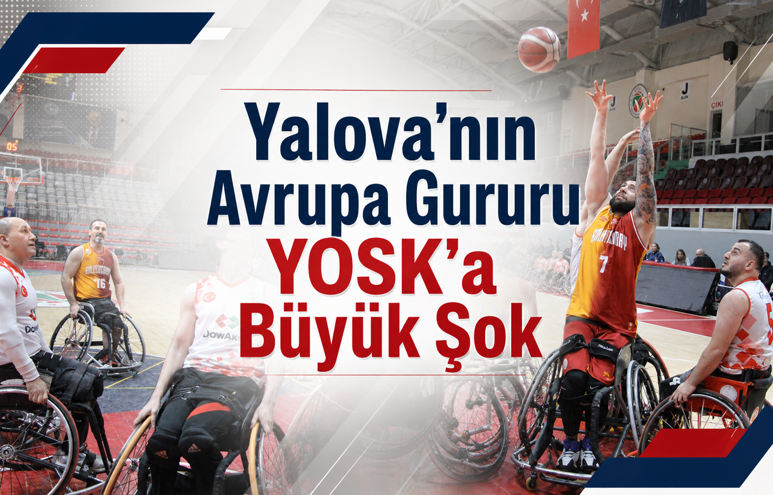 Yalova’nın Avrupa Gururu YOSK’a Büyük Şok