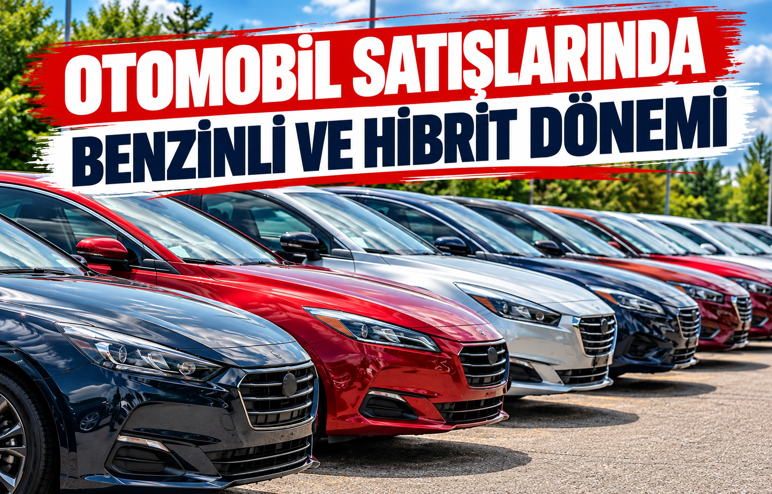 OTOMOBİL SATIŞLARINDA BENZİNLİ VE HİBRİT DÖNEMİ